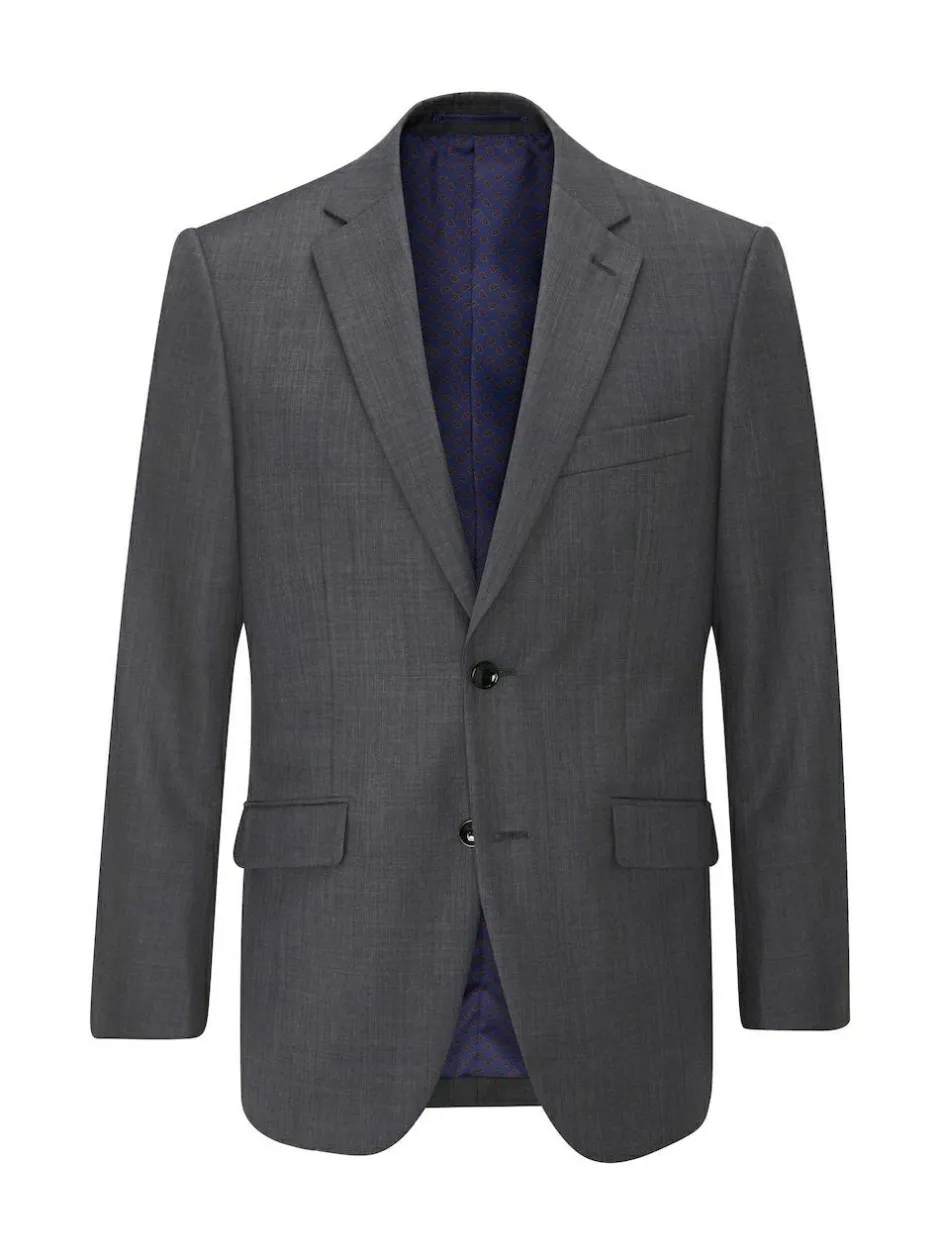 Skopes Tailored Fit Tailored Fit Farnham Suit Jacket Grey Clearance