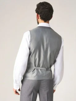 Skopes Light Grey Single Breasted Harcourt Single Breasted Tailored Fit Suit Waistcoat Clearance