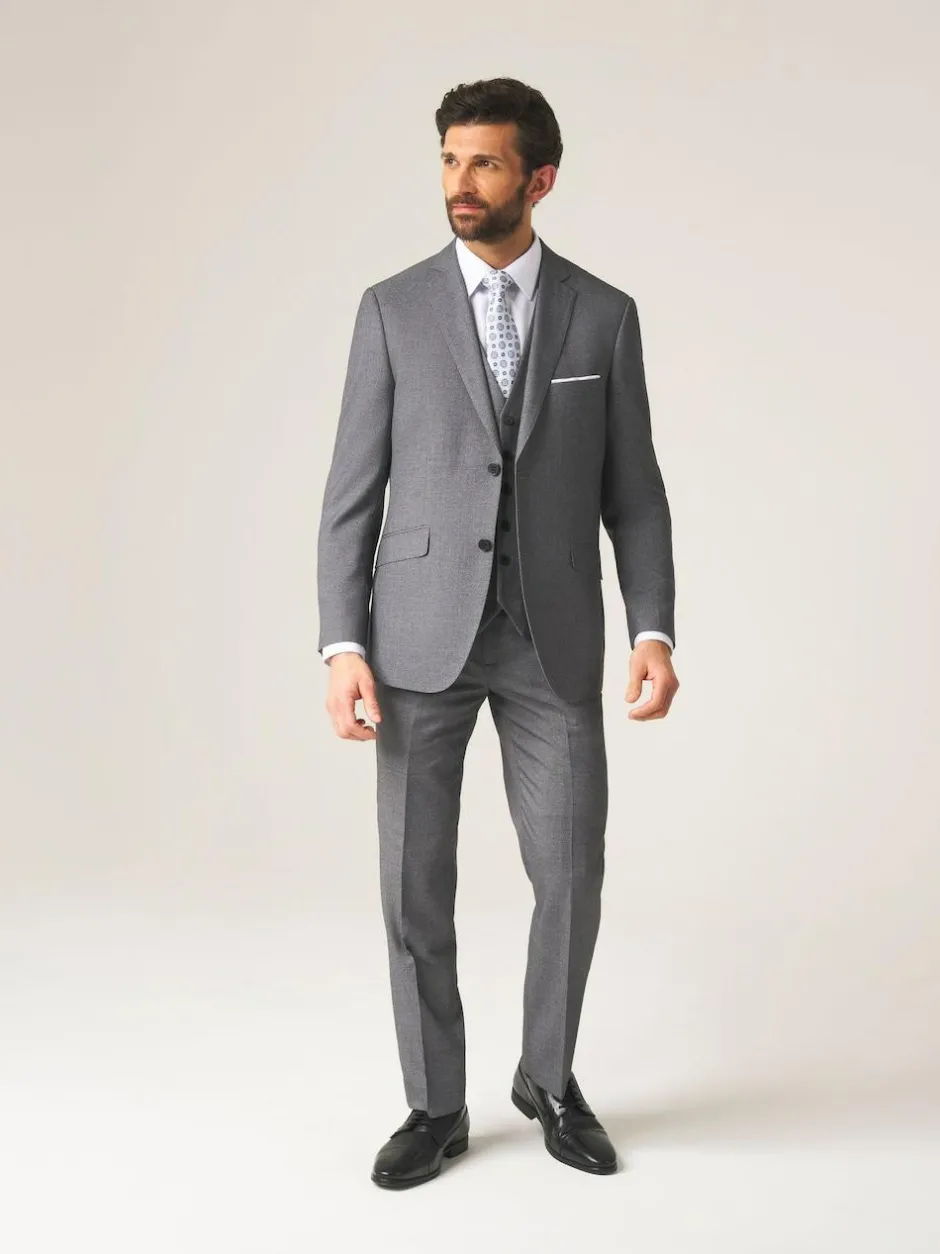 Skopes Light Grey Tailored Harcourt Suit Jacket Best