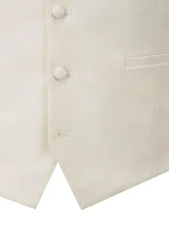 Skopes White Bogart Scoop Suit Waistcoat Online