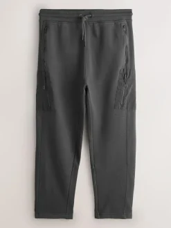 Next Relaxed Fit Garment Wash Utility Style Joggers Slate Grey Sale