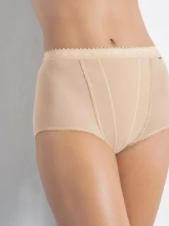 Sloggi Tummy Control 2 Pack Knickers Nude Sale