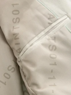 smALLSAINTS Beige Boys Relaxed Fit Sainte Suit Jacket