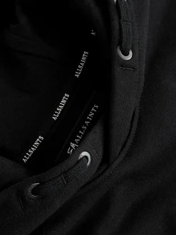 smALLSAINTS Black Oversized Underground Pullover Hoodie Online