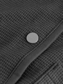 smALLSAINTS Charcoal Grey Textured Baby Boys Jacket Outlet