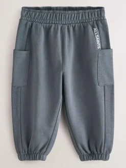 smALLSAINTS Charcoal Grey Barrel Leg Younger Boys Sweatpants New