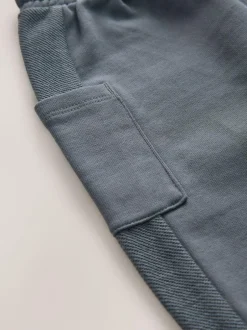 smALLSAINTS Charcoal Grey Barrel Leg Younger Boys Sweatpants New
