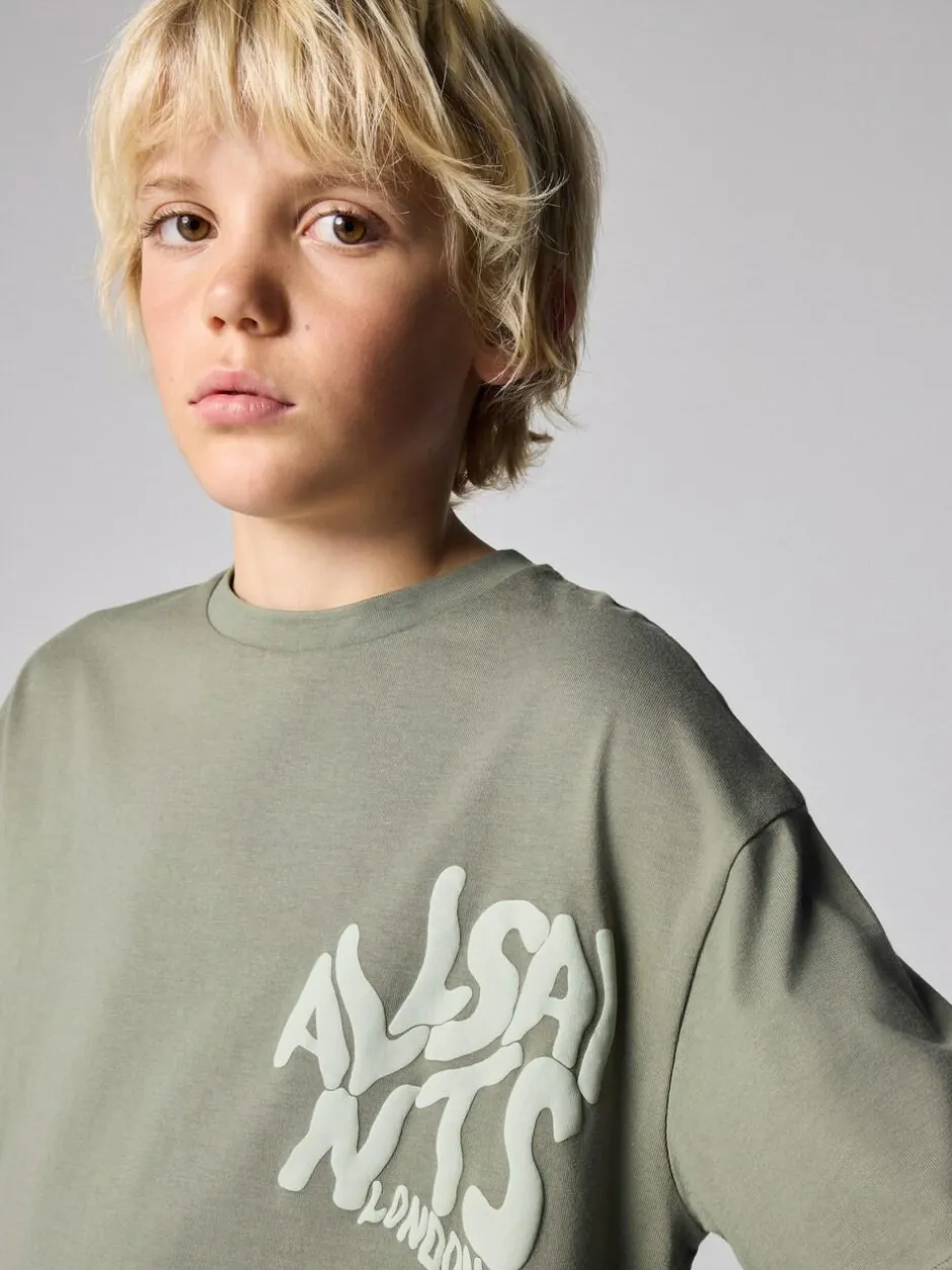 smALLSAINTS Orlando T-Shirt and Sweat Shorts Set Khaki Green Online