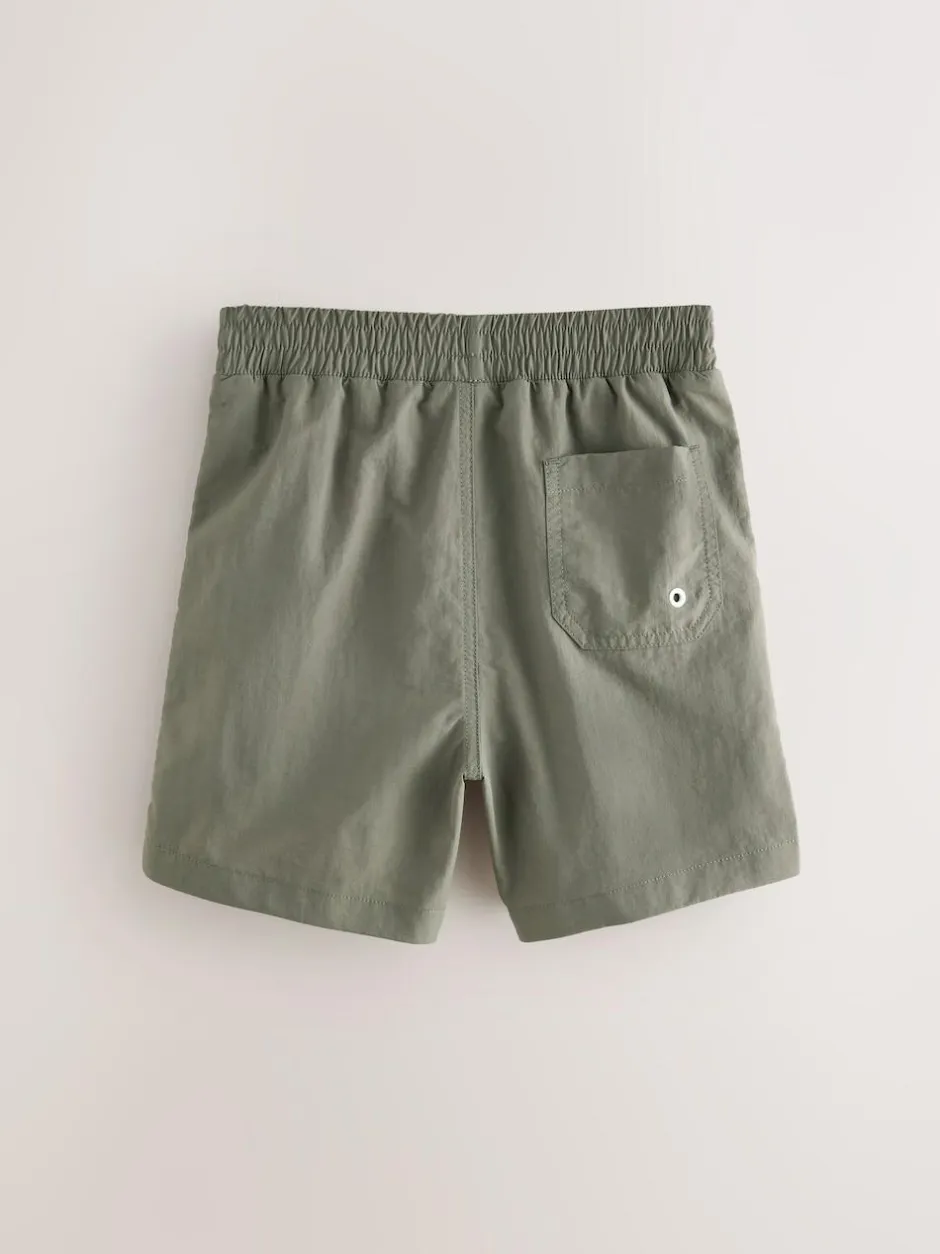 smALLSAINTS Underground Swim Shorts Khaki Green Sale