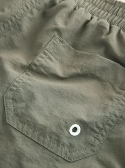 smALLSAINTS Underground Swim Shorts Khaki Green Sale