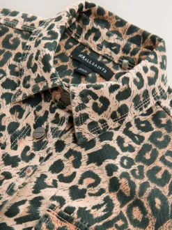 smALLSAINTS Leopard Lily Oversized Shacket Online