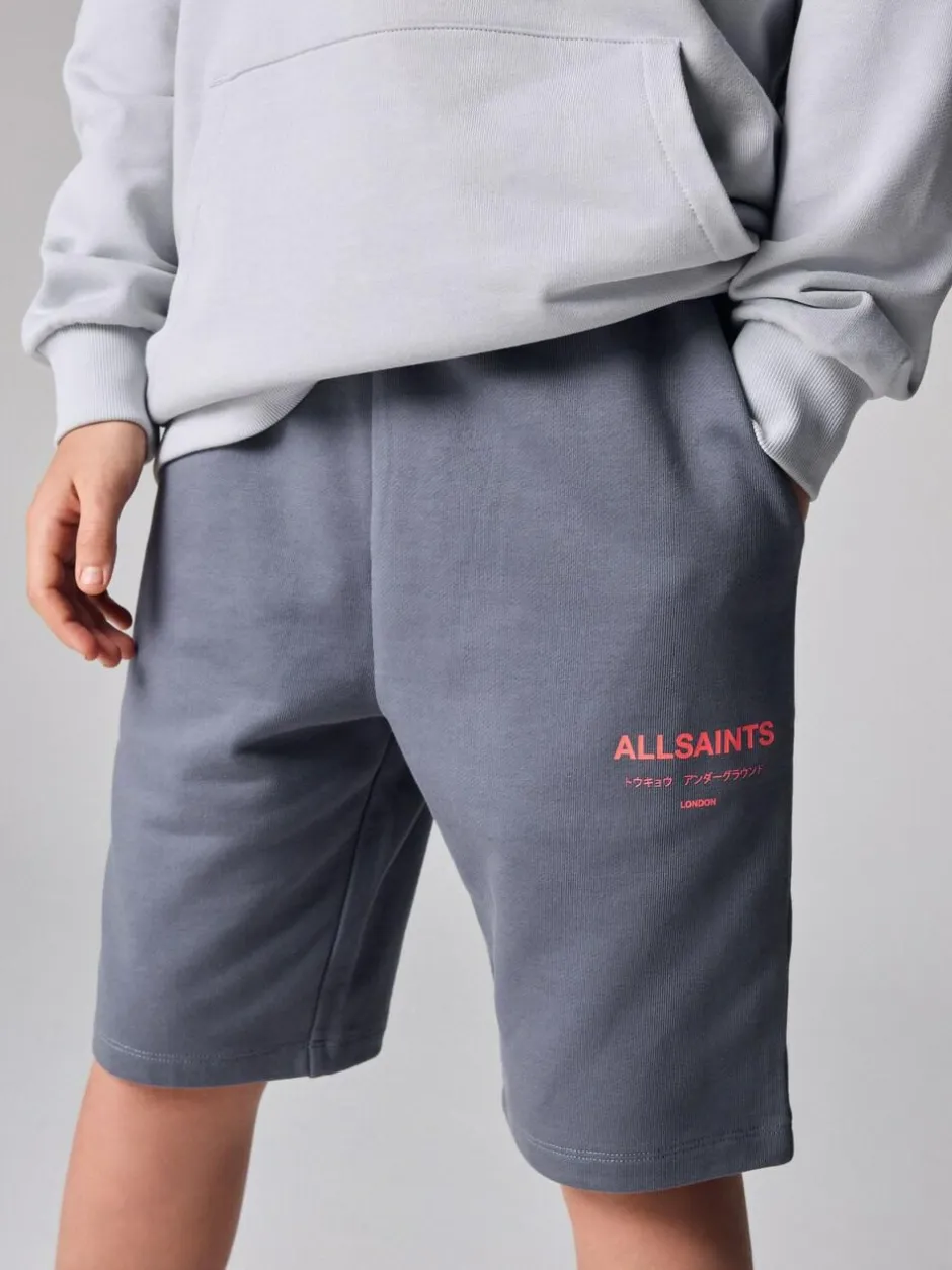 smALLSAINTS Mid Blue Underground Sweat Shorts Best