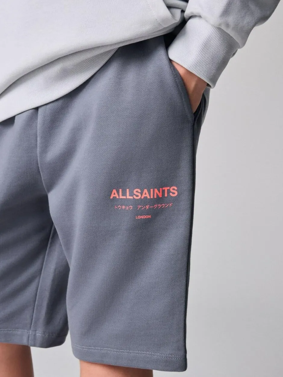 smALLSAINTS Mid Blue Underground Sweat Shorts Best