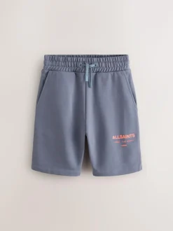 smALLSAINTS Mid Blue Underground Sweat Shorts Best
