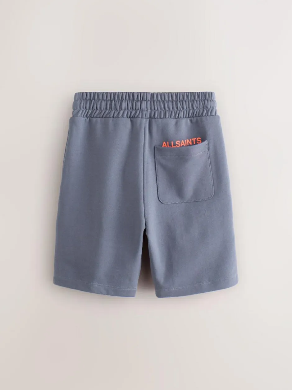 smALLSAINTS Mid Blue Underground Sweat Shorts Best