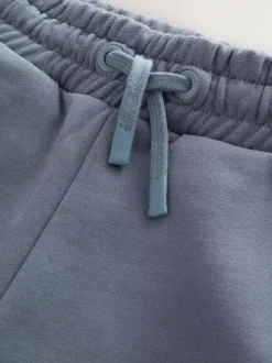 smALLSAINTS Mid Blue Underground Sweat Shorts Best