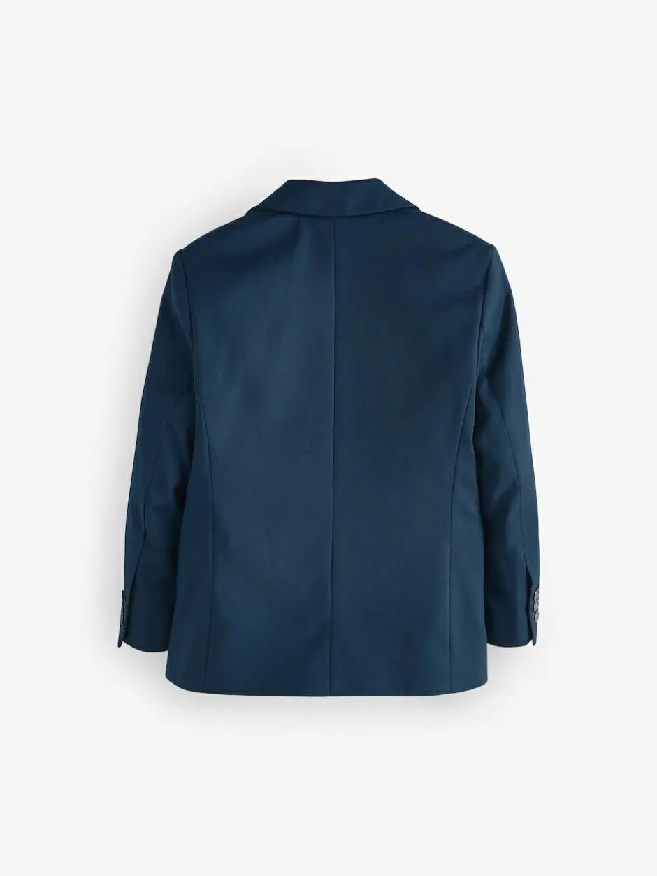 smALLSAINTS Navy Boys Slim Fit Moad Suit Jacket Hot