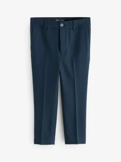 smALLSAINTS Navy Boys Slim Fit Moad Suit Trousers Online