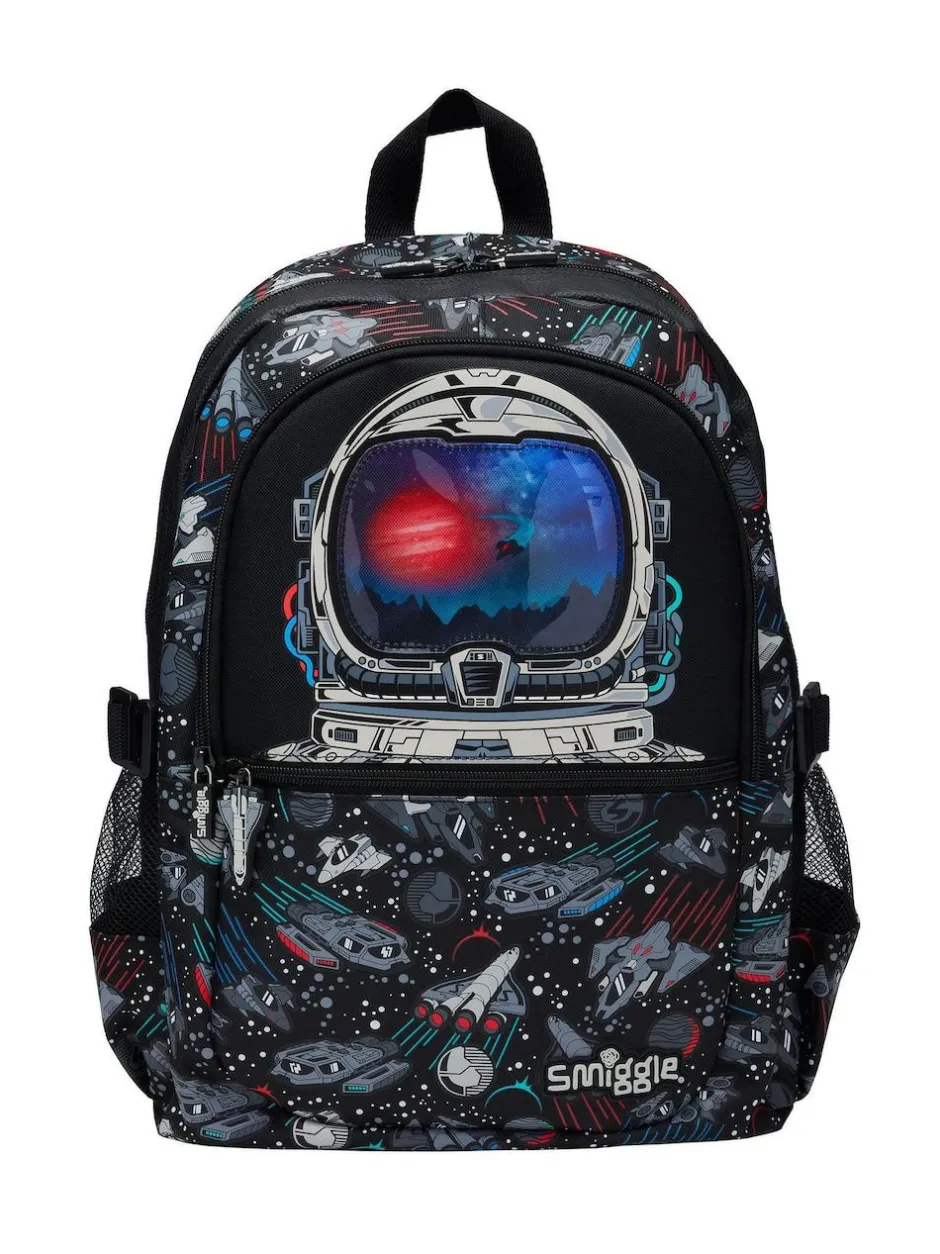 Smiggle Black Eclipse Classic Attach Backpack Online