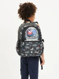 Smiggle Black Eclipse Classic Attach Backpack Online