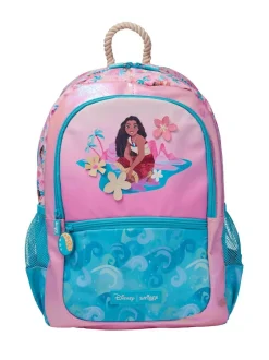 Smiggle Pink Moana Print Classic Backpack Discount