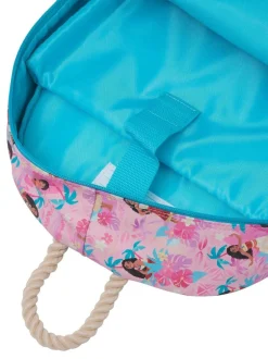 Smiggle Pink Moana Print Classic Backpack Discount