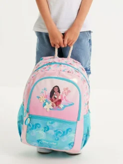 Smiggle Pink Moana Print Classic Backpack Discount
