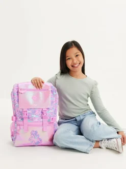Smiggle Trailblazer Foldover Attach Backpack Pink Sale
