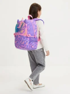 Smiggle Purple Eclipse Classic Attach Backpack Hot