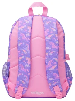 Smiggle Purple Eclipse Classic Attach Backpack Hot