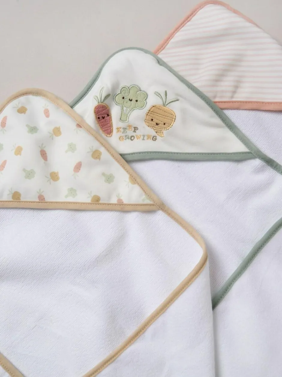 Snuggle Tots Hooded Towels and Wash Cloths 3 Pack Best