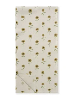 Sophie Allport Natural Linen Sunflower Table Runner Hot