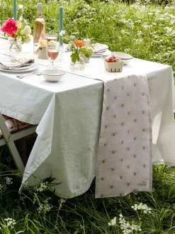 Sophie Allport Natural Linen Bees Table Runner Online