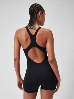 Speedo Black Endurance+ Legsuit Swimsuit Online