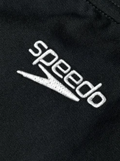 Speedo Endurance+ Medalist Swimsuit Black New