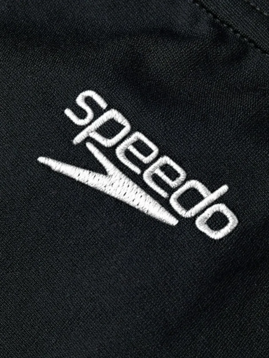 Speedo Endurance+ Medalist Swimsuit Black New