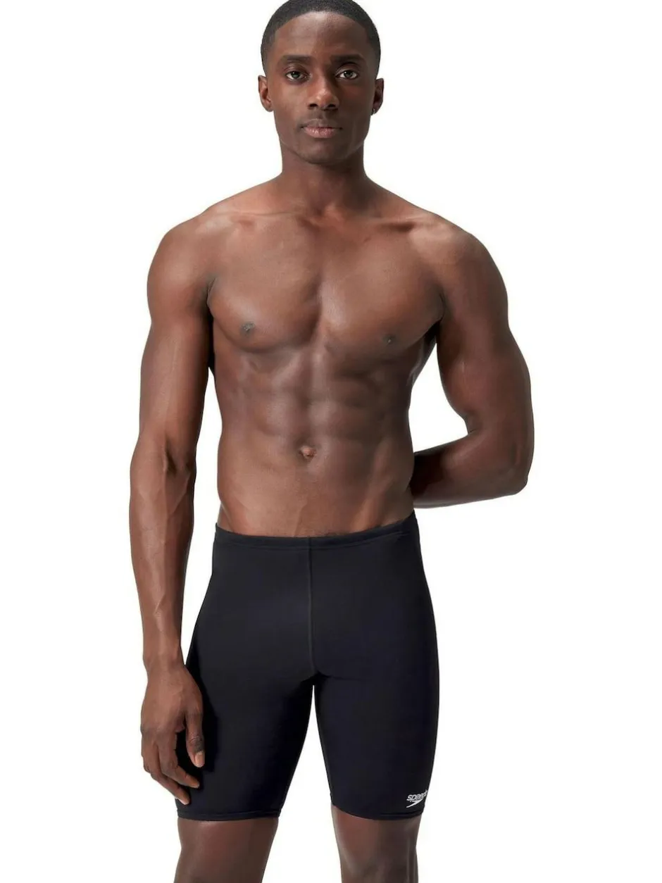 Speedo Mens Endurance + Jammer Swim Shorts Black Outlet