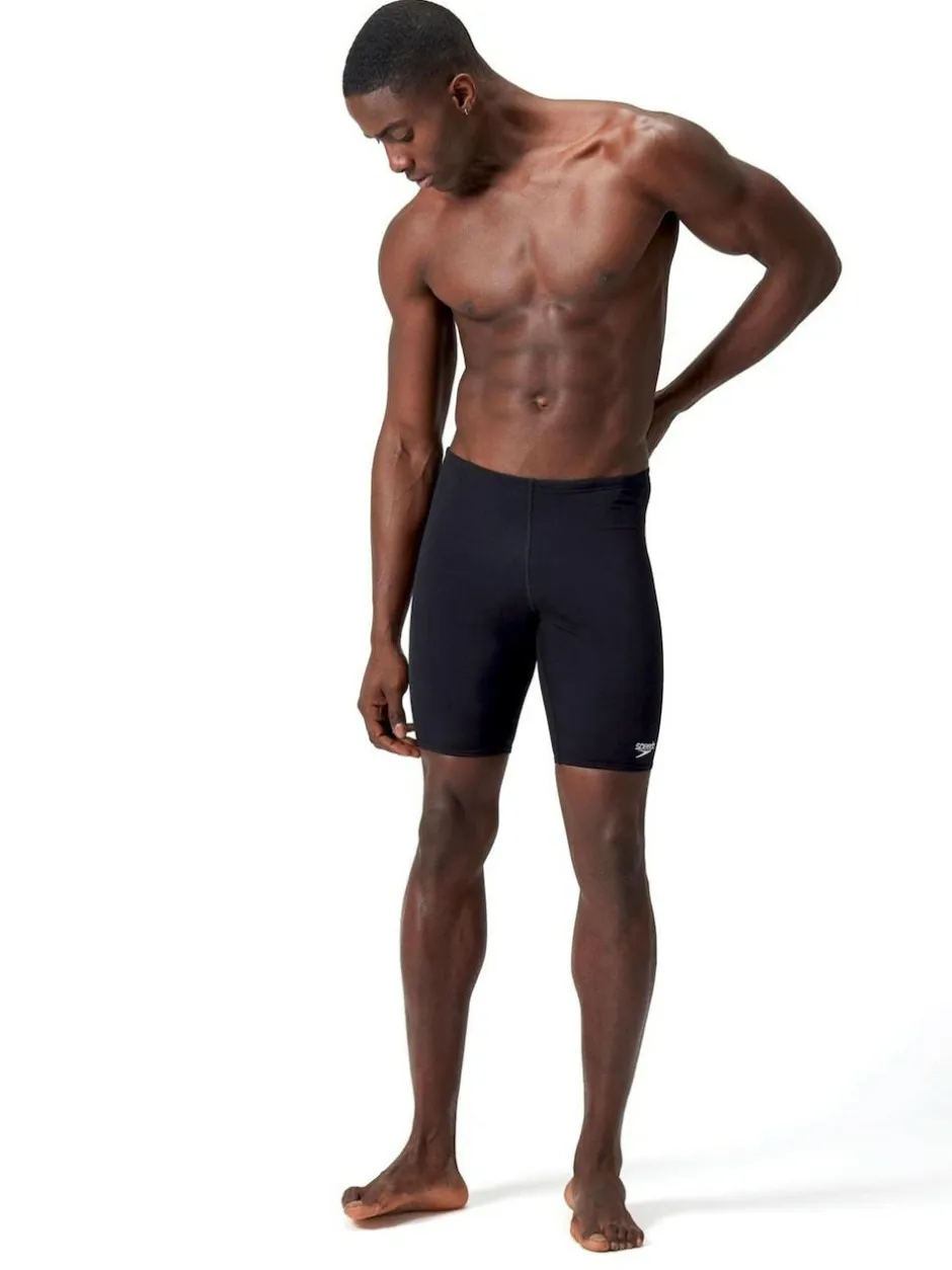 Speedo Mens Endurance + Jammer Swim Shorts Black Outlet