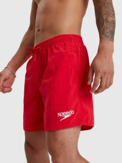 Speedo Mens Essential Swim Shorts Red