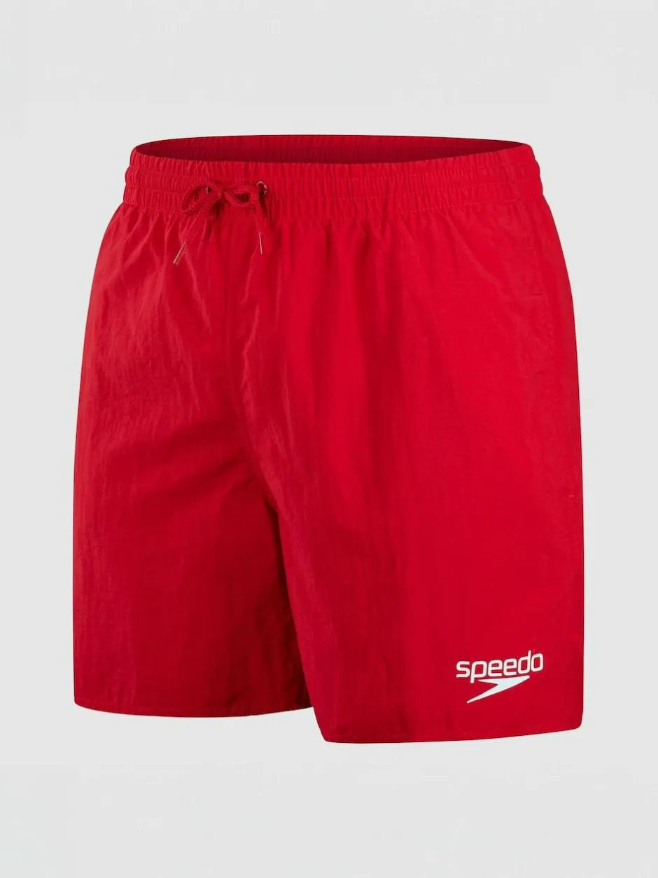 Speedo Mens Essential Swim Shorts Red
