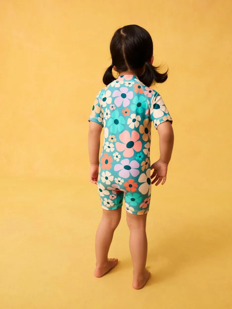 Next Stampy Floral Sunsafe Swimsuit (3mths-10yrs) Sale