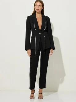 Star by Julien MacDonald Black Diamante Detail Jacket Best