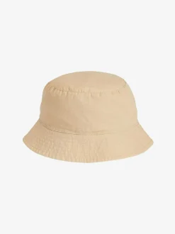 Next 100% Cotton Canvas Bucket Hat (3mths-16yrs) Stone Sale