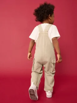 Next Stone Cargo 100% Cotton Dungarees (3mths-7yrs) Online