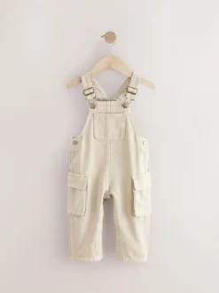 Next Stone Cargo 100% Cotton Dungarees (3mths-7yrs) Online