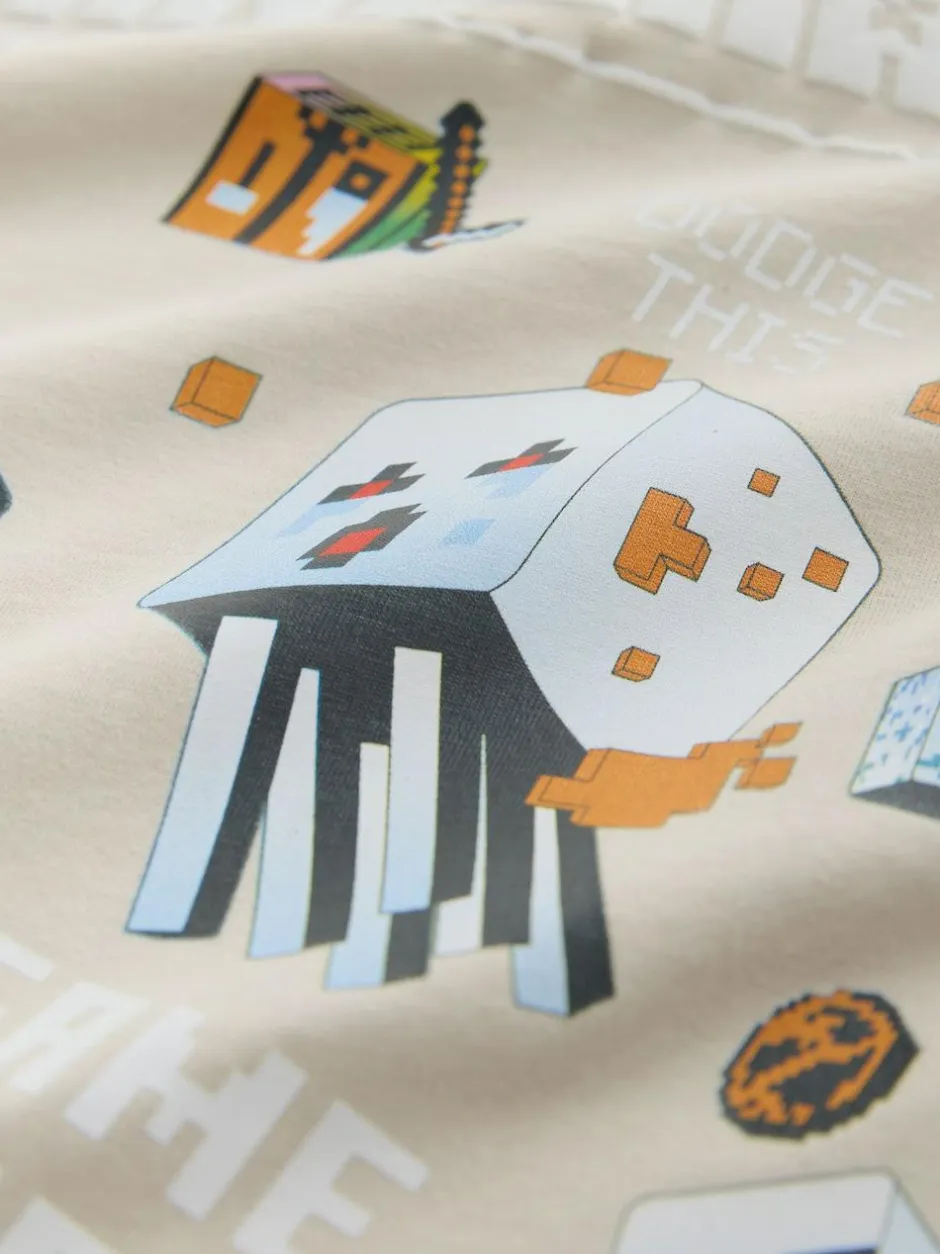 Next Stone Placement Single Minecraft T-Shirt (3-16yrs)