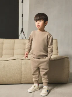 Next Stone Plain Sweatshirt And Joggers Set (3mths-7yrs) Discount