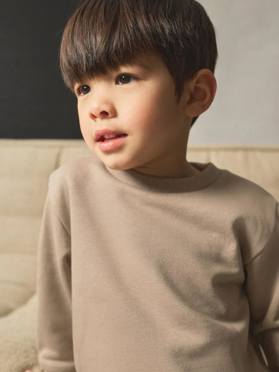 Next Stone Plain Sweatshirt And Joggers Set (3mths-7yrs) Discount