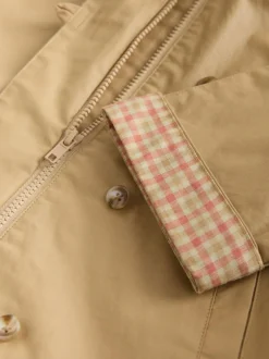 Next Stone Shower Resistant Hooded Trench Coat (3mths-7yrs) Best