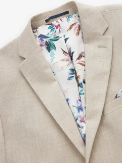 Next Skinny Fit Motionflex Stretch Suit Jacket Stone Online